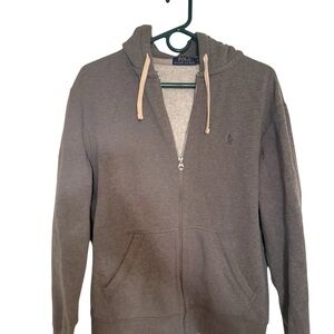 Polo by Ralph Lauren Gray Zip Up Sweater